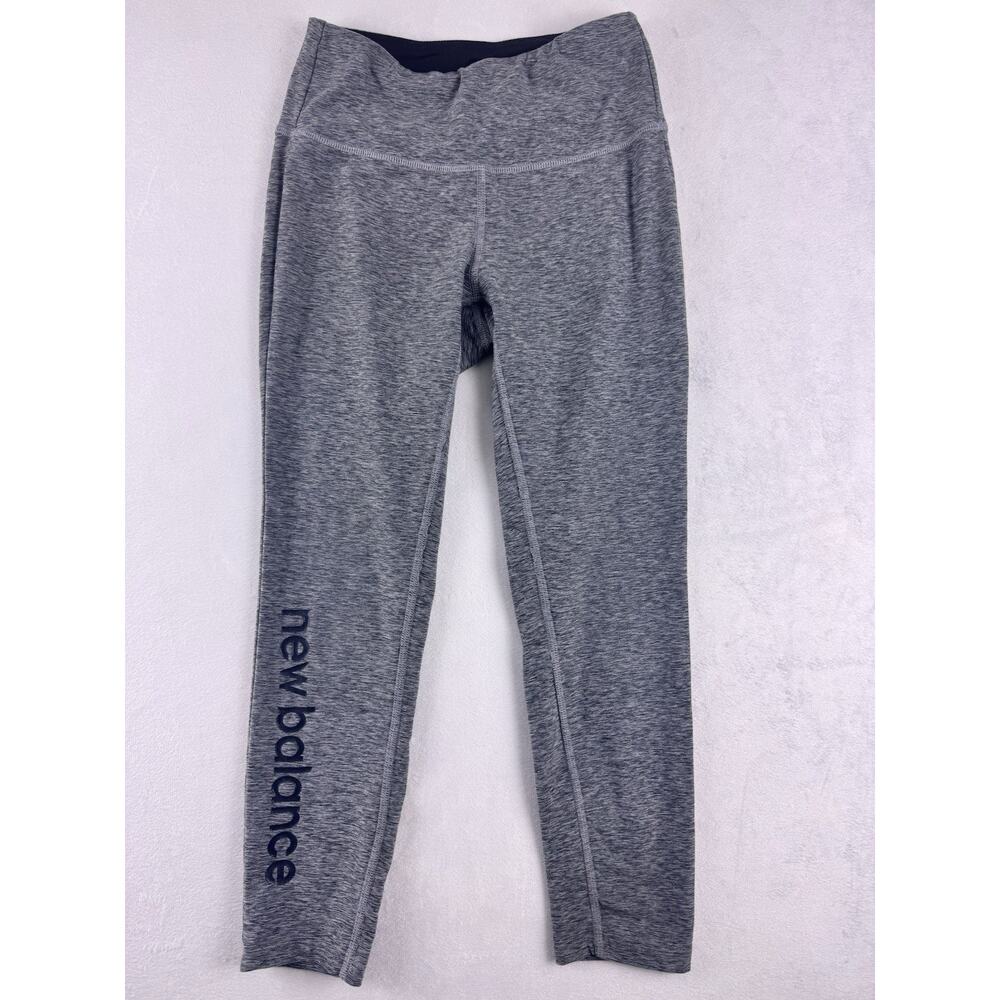 New Balance Leggings Womens Small Gray NB Dry Athletic Workout Yoga